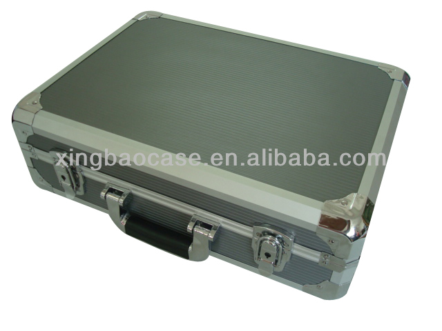 Canvas cosmetic bag,small briefcase with lock,excel briefcase