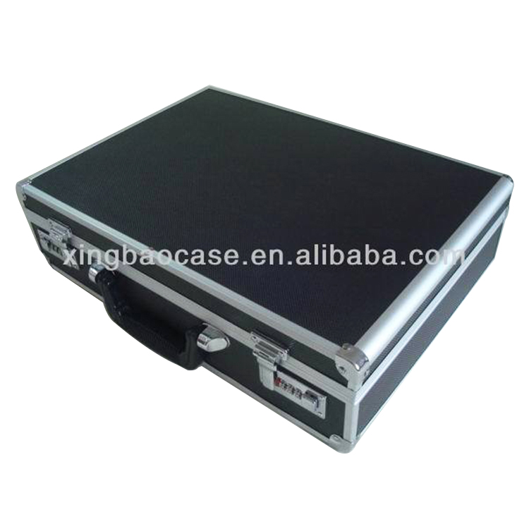 large hard shell cosmetic bag briefcase case