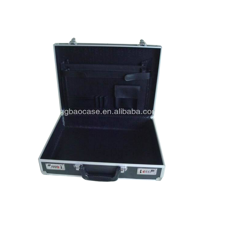 large hard shell cosmetic bag briefcase case