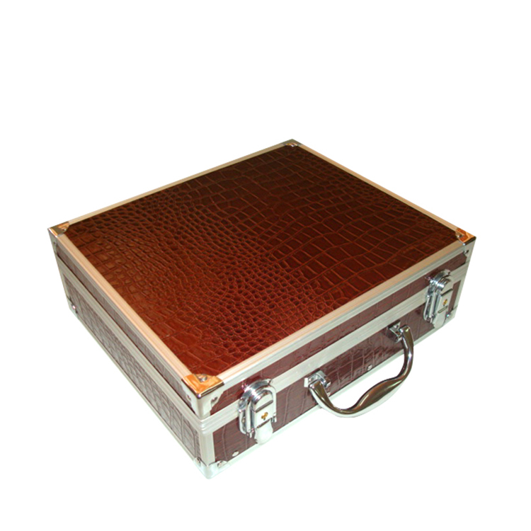 Beauty Hard Vanity Case, Aluminum Jewelry Box, Beauty Ring Case With Light With Mirror