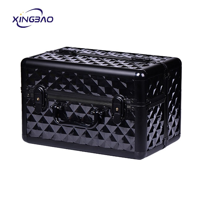 Professional Large Lockable Vanity Makeup & Cosmetic Storage Display Case