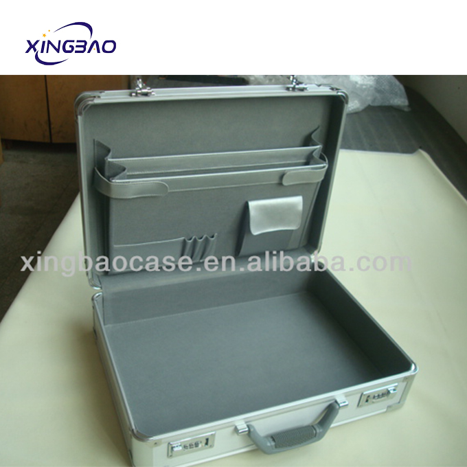 China OEM Sliver Manufacturer Large Tool Aluminum Briefcase For Precise Devices