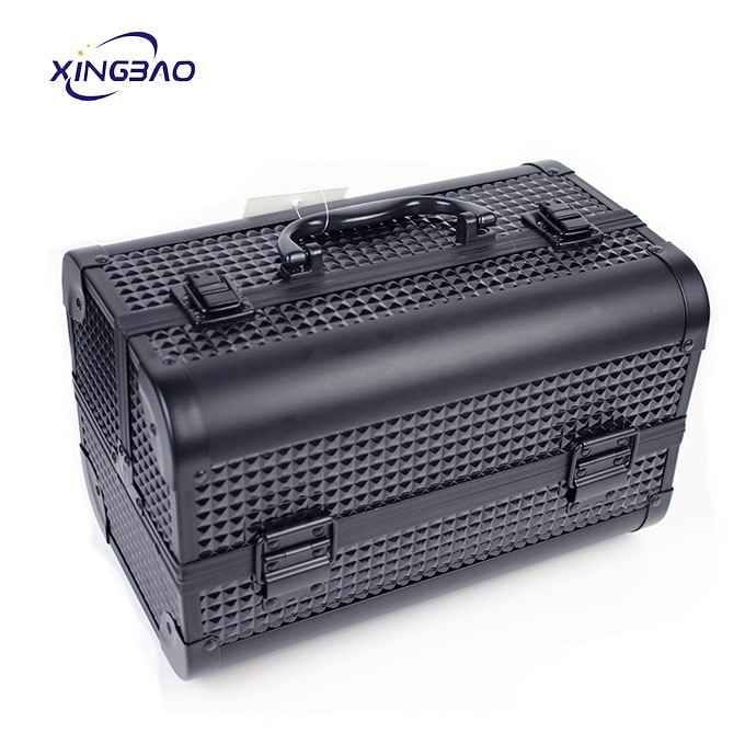 Makeup Train Case Professional Travel Makeup Bag Cosmetic Cases Organizer Portable Cosmetic Box Premium Beauty Cosmetic Storage 