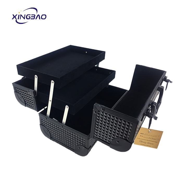 Makeup Train Case Professional Travel Makeup Bag Cosmetic Cases Organizer Portable Cosmetic Box Premium Beauty Cosmetic Storage 