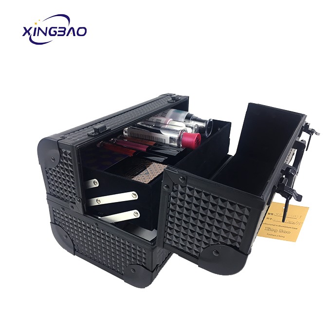 Makeup Train Case Professional Travel Makeup Bag Cosmetic Cases Organizer Portable Cosmetic Box Premium Beauty Cosmetic Storage 