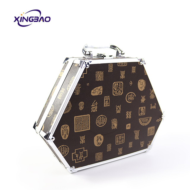 pvc cosmetic beauty  aluminum makeup cosmetic portable travel organizer  professional beauty cosmetic bags cases - 副本