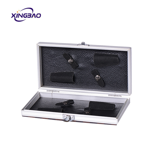 professional hairdressing clippers Custom PVC aluminum hairdressing hair stylist barber wooden leather scissor case 