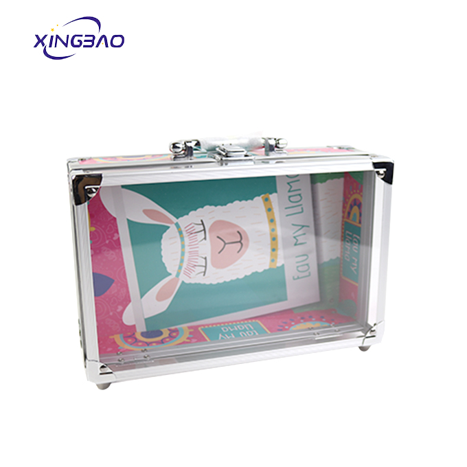 makeup case aluminum makeup kit boxs with  makeup kits for professionals box Acrylic