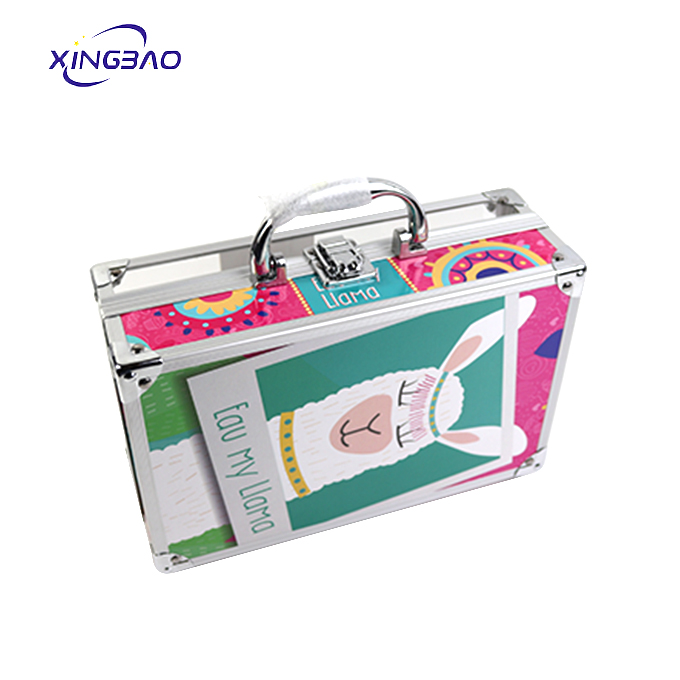 makeup case aluminum makeup kit boxs with  makeup kits for professionals box Acrylic
