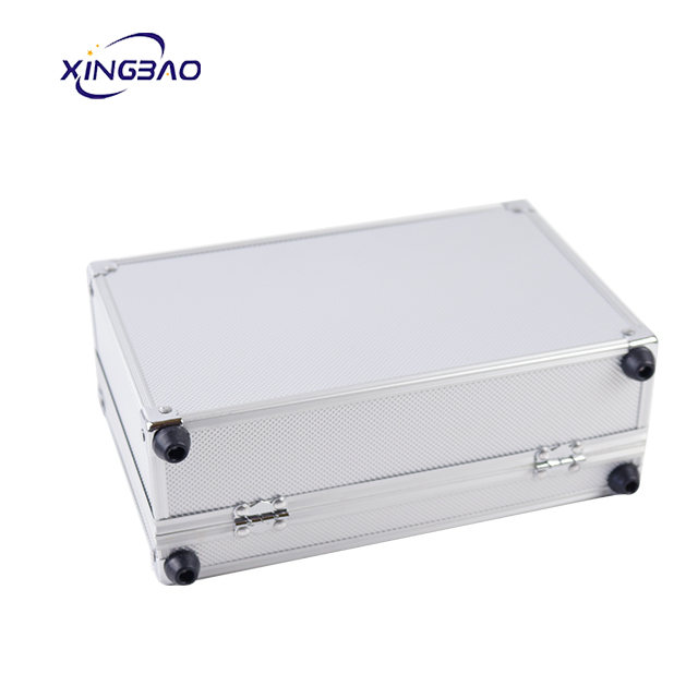 Cheap hole cosmetic case aluminum MAKEUP COSMETIC cosmetic organizer beauty case makeup vanity box