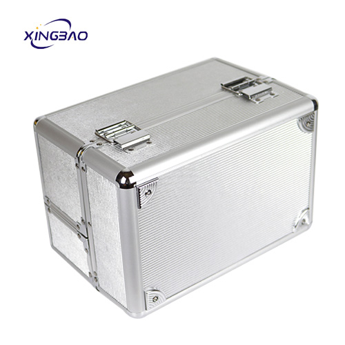 professional storage box  train case beauty  nail case  jewelry box cosmetic makeup aluminum case