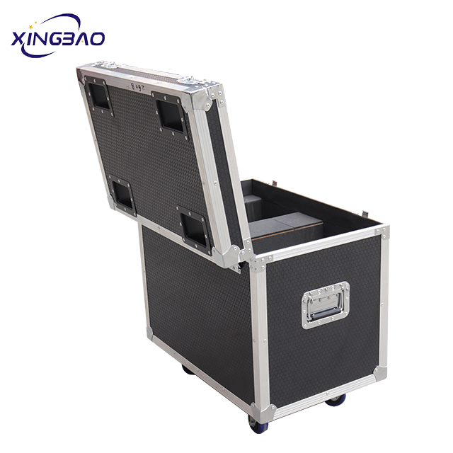 Custom Guitar Effect Flight case Box for Equipment Wheeled Hard Dj  Carrying with Foam Aluminum Tool case Flight Case